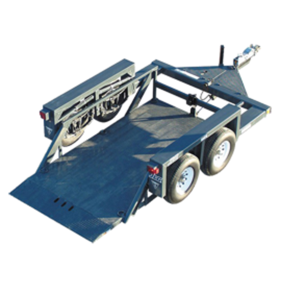 Dual-Axle Drop Deck Trailer