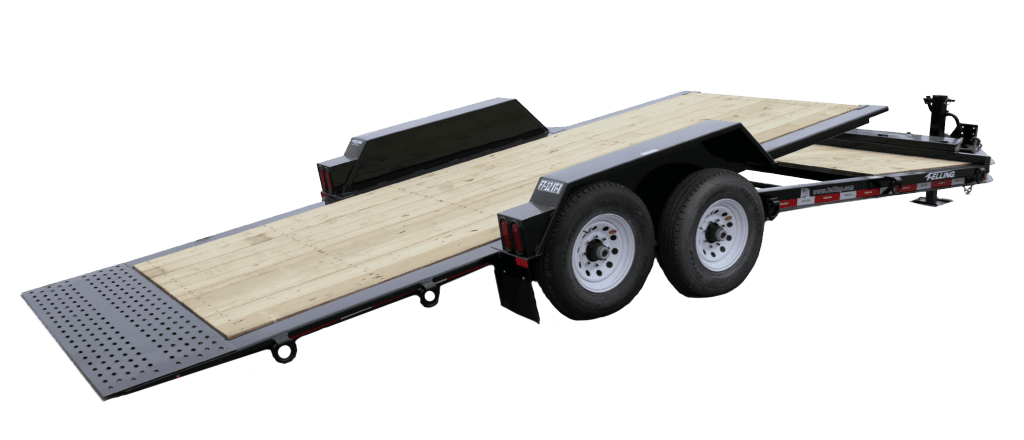 Mini Excavator Double-Axle Trailer