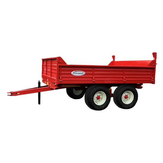 Golf Course Hydraulic Dual-Axle Dump Trailer: 10 ft.