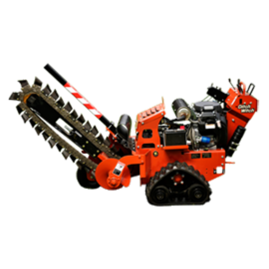 Walk-Behind 36-Inch Trencher With Tracks