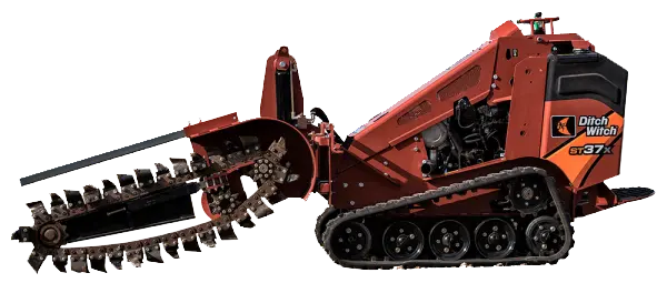 Stand-On 30-Inch Tracked Trencher