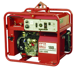 180-Amp Welder With Lead and Ground