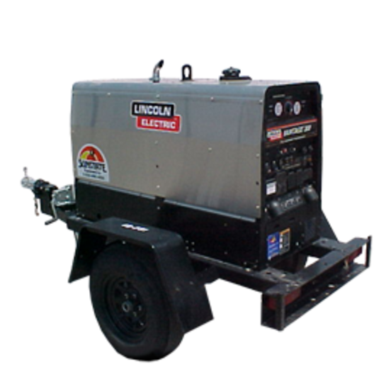 Portable Gas 300-Amp Welder With Lead and Ground