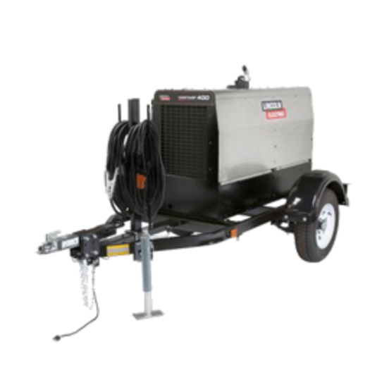 400-Amp Towable Welder With Lead And Ground