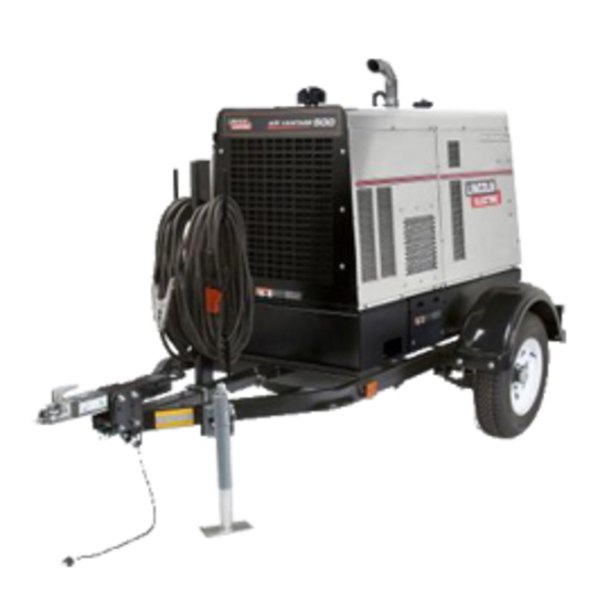 500-Amp Towable Welder With Lead And Ground