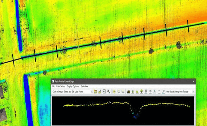 Vonalas létesítmények hossz-és keresztszelvényei