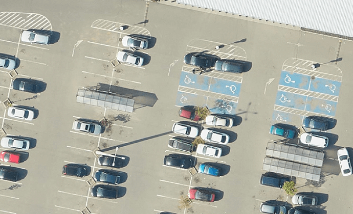 Ortofotó belterület (5cm)