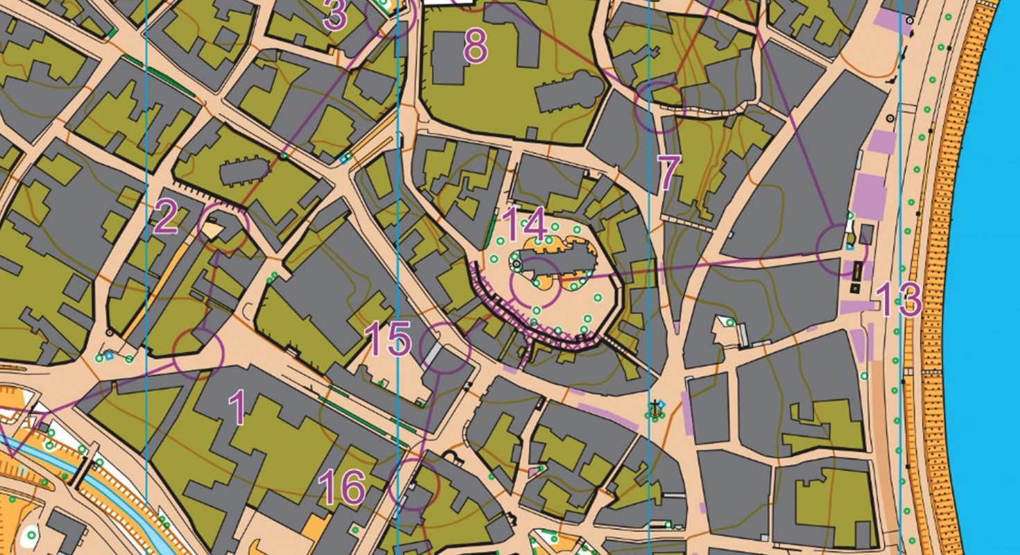 Tájfutó térképek előállítása légi felmérés támogatásával