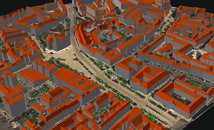 Épületmodellek (LOD2)