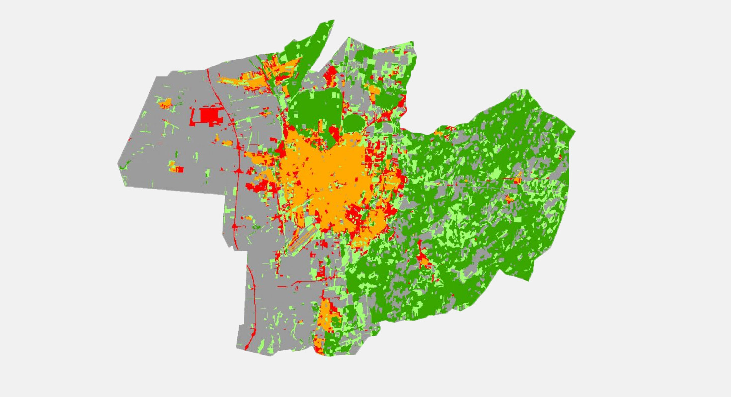 Debrecen városperemi területeire vonatkozó távérzékelési és adatfeldolgozási, illetve elemzési feladatok elvégzése