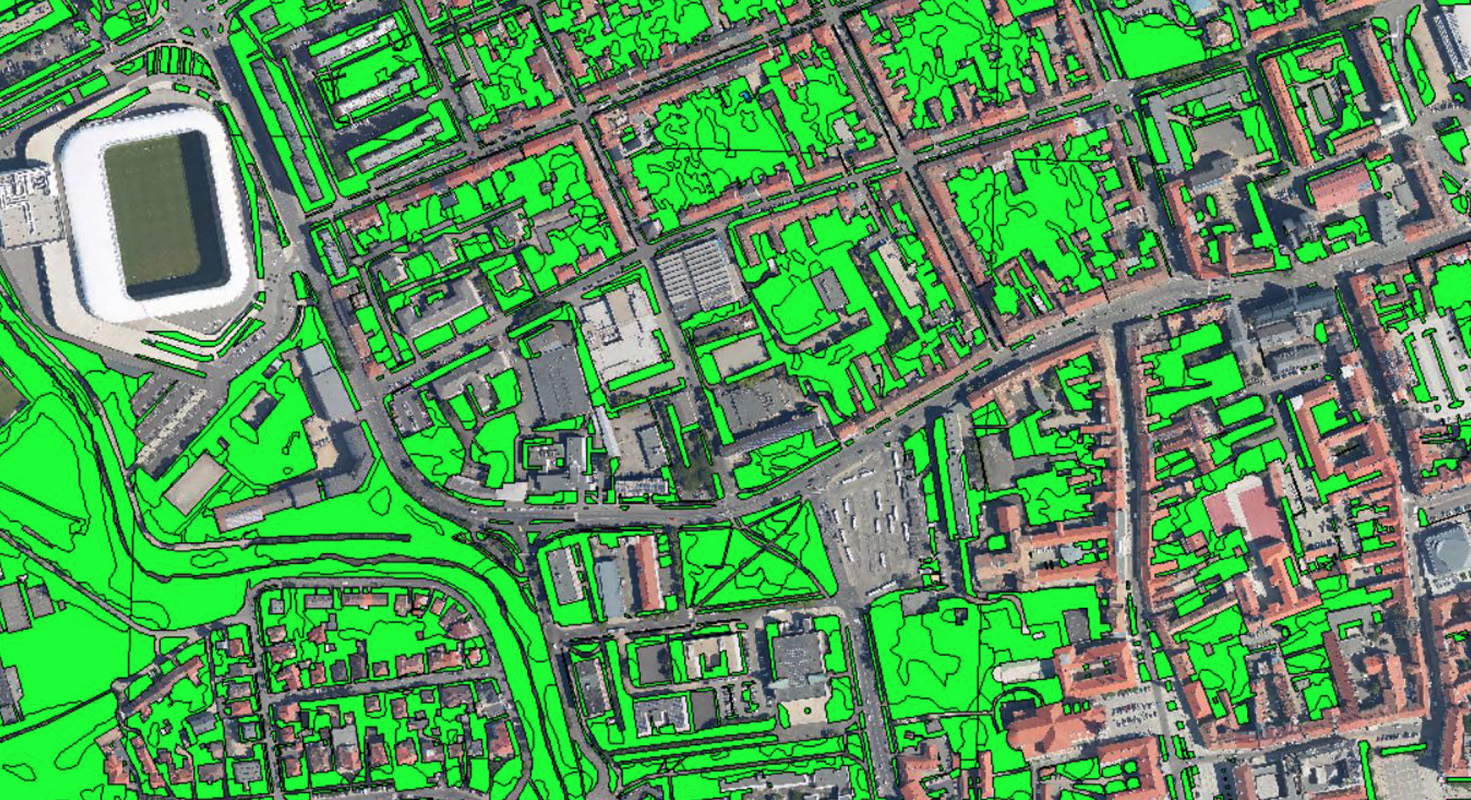 Nagyfelbontású téradatok Szombathely városfejlesztéséhez