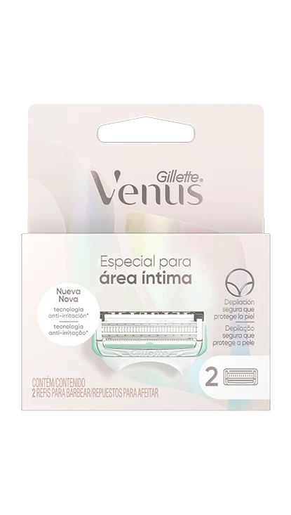 pacote Refis de Lâmina para Depilação Íntima