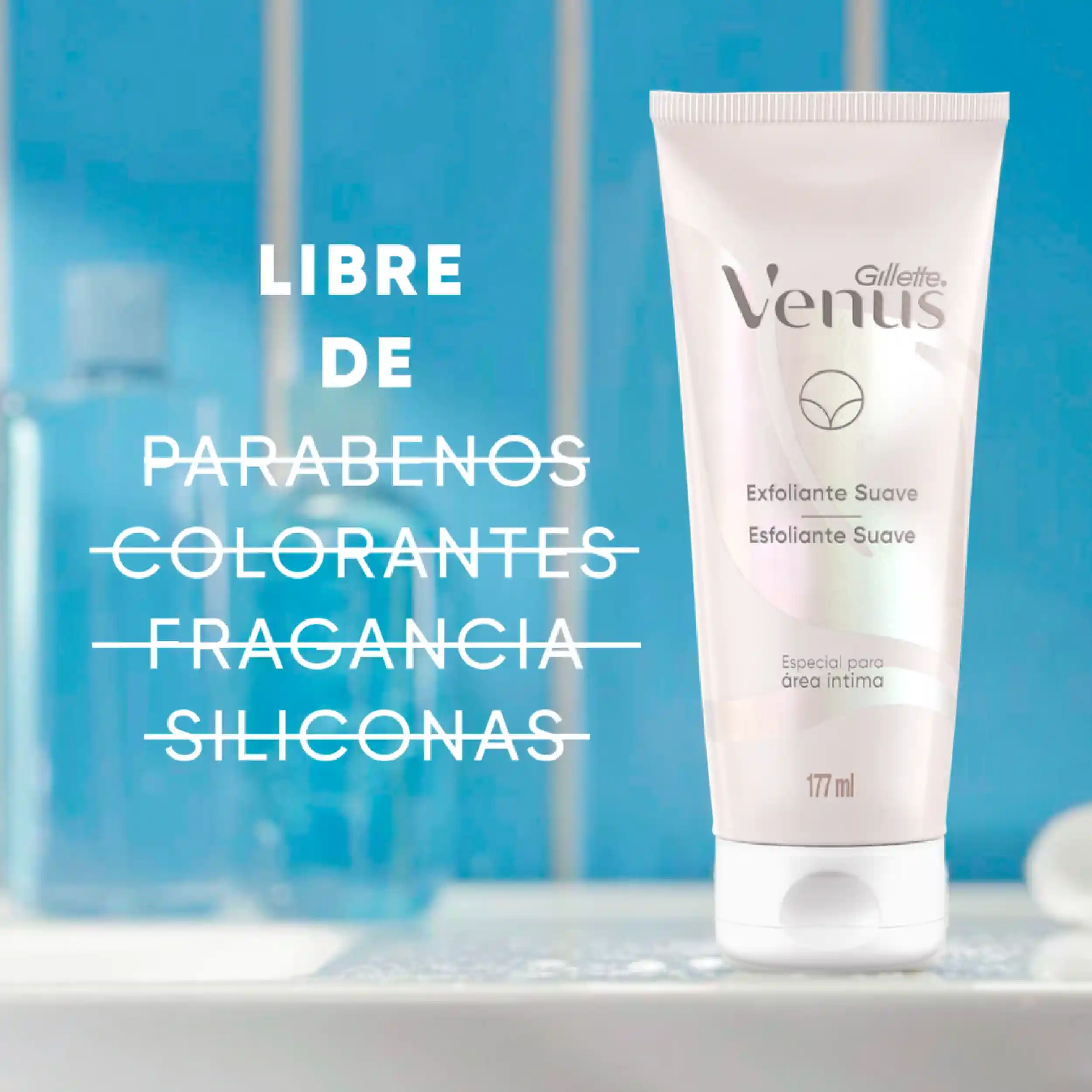 Exfoliante Gillette Venus Área Íntima 177mL
