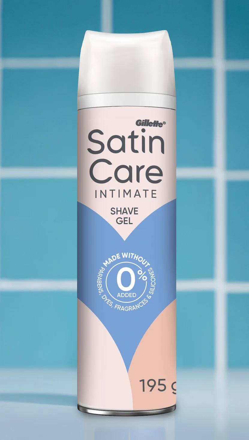 Gillette Venus Satin Care Intimate Hair & Skin Shave Gel
