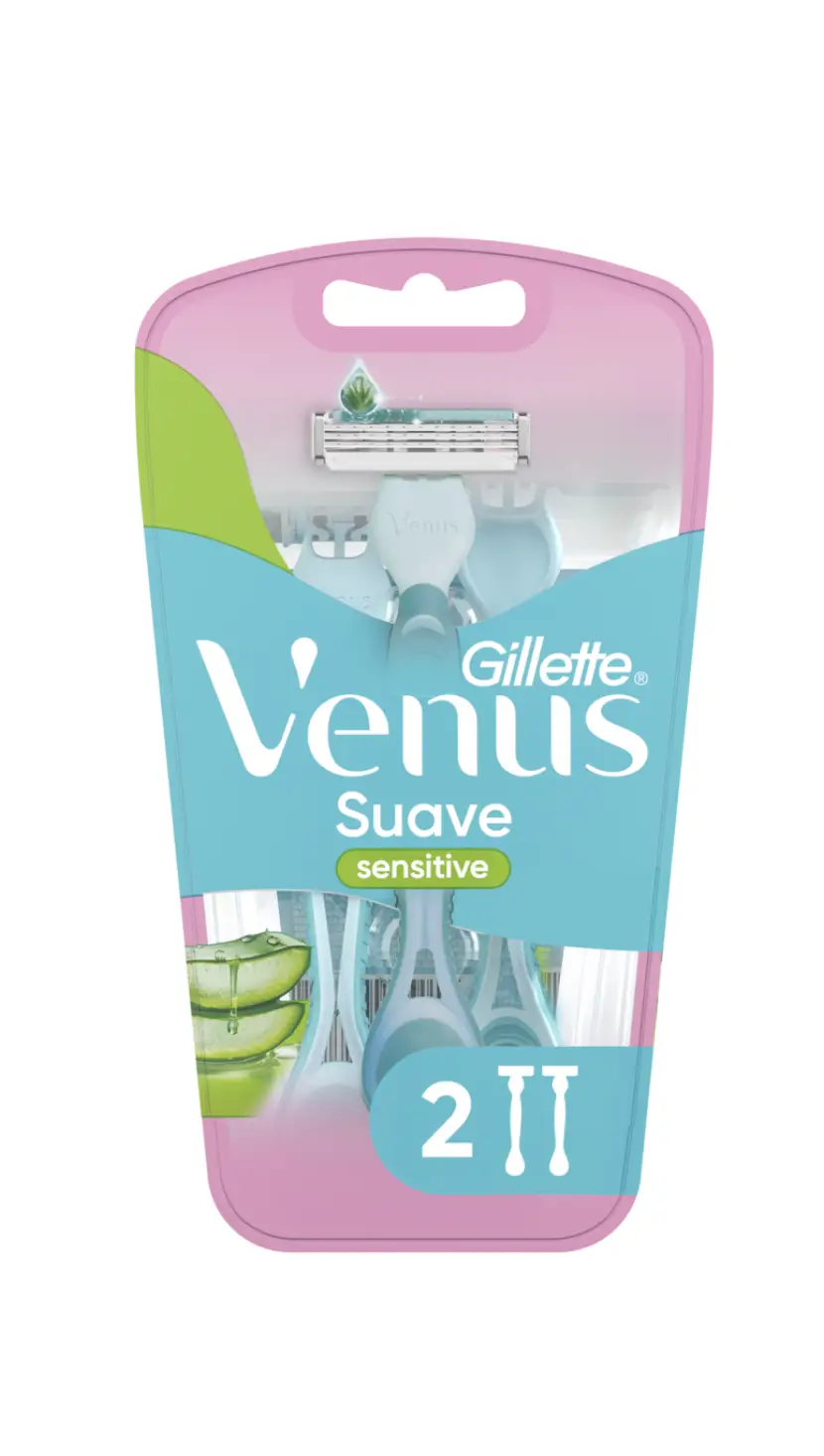 Rastrillo Mujer Gillette Venus Suave Sensitive 
