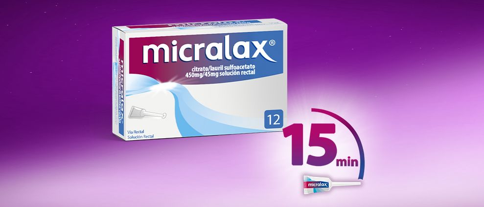 Envase del producto Micralax®