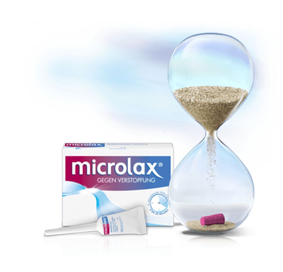 Microlax bei verstopfung