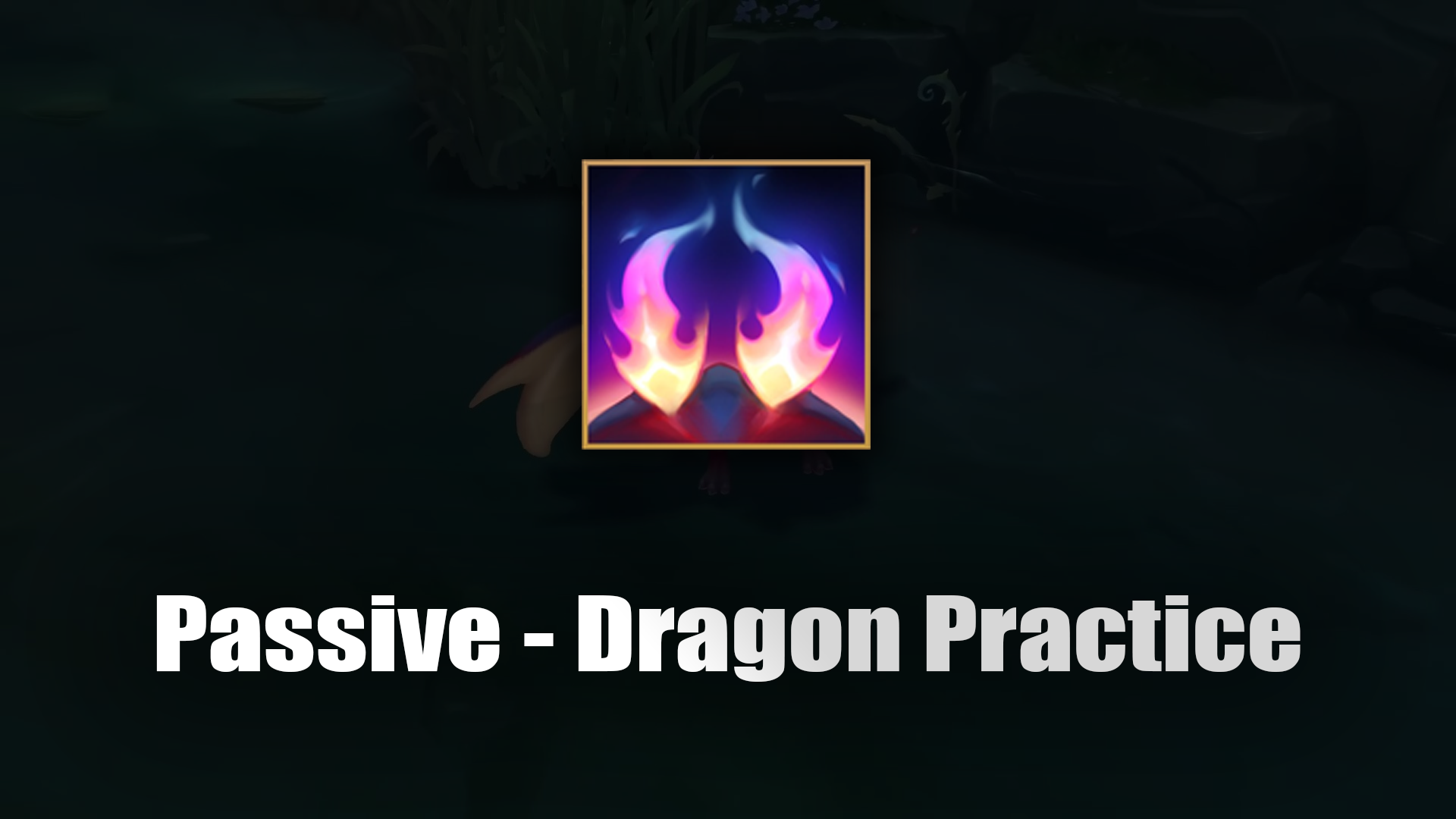 Smolder's innate ability, Dragon Practice, allows him to harness his draconic power through combat. Each time Smolder damages an enemy champion with one of his abilities or kills a minion or monster with his Q - Super Scorcher Breath, he gains a stack of Dragon Practice.