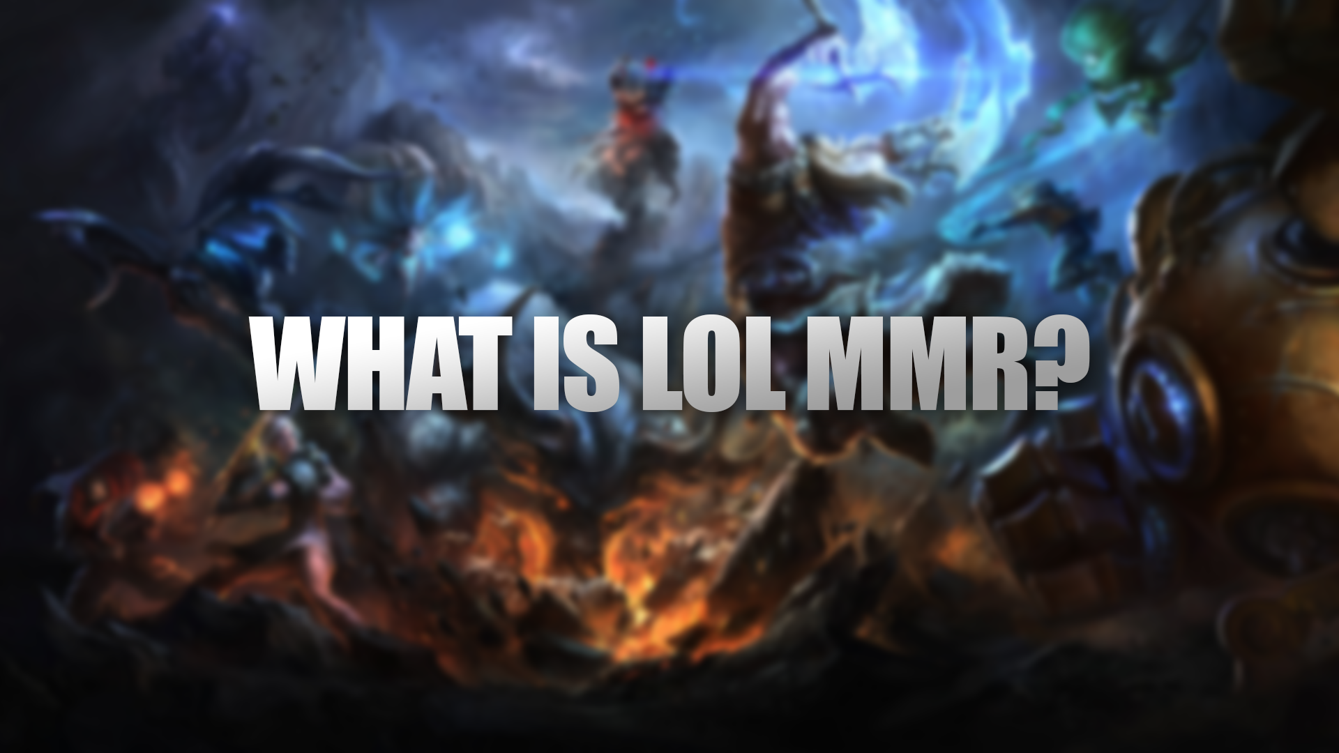 Your Matchmaking Rating (MMR) is the hidden number Riot Games uses to match you into fair League of Legends games. It represents your overall skill level. When you win more games, your MMR goes up. When you lose more games, your MMR goes down.