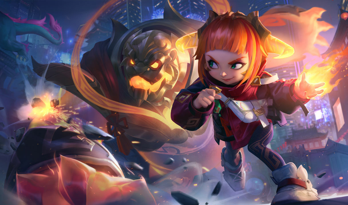 Our third and final OP URF champion is Annie, the Dark Child. With her simple yet terrifying burst kit, Annie has claimed a 62.06% win rate in URF so far this season. Her passive, Pyromania, means every fourth ability is instantly charged to stun enemies, while her low cooldown Q launches firebolts at a machine gun's pace.