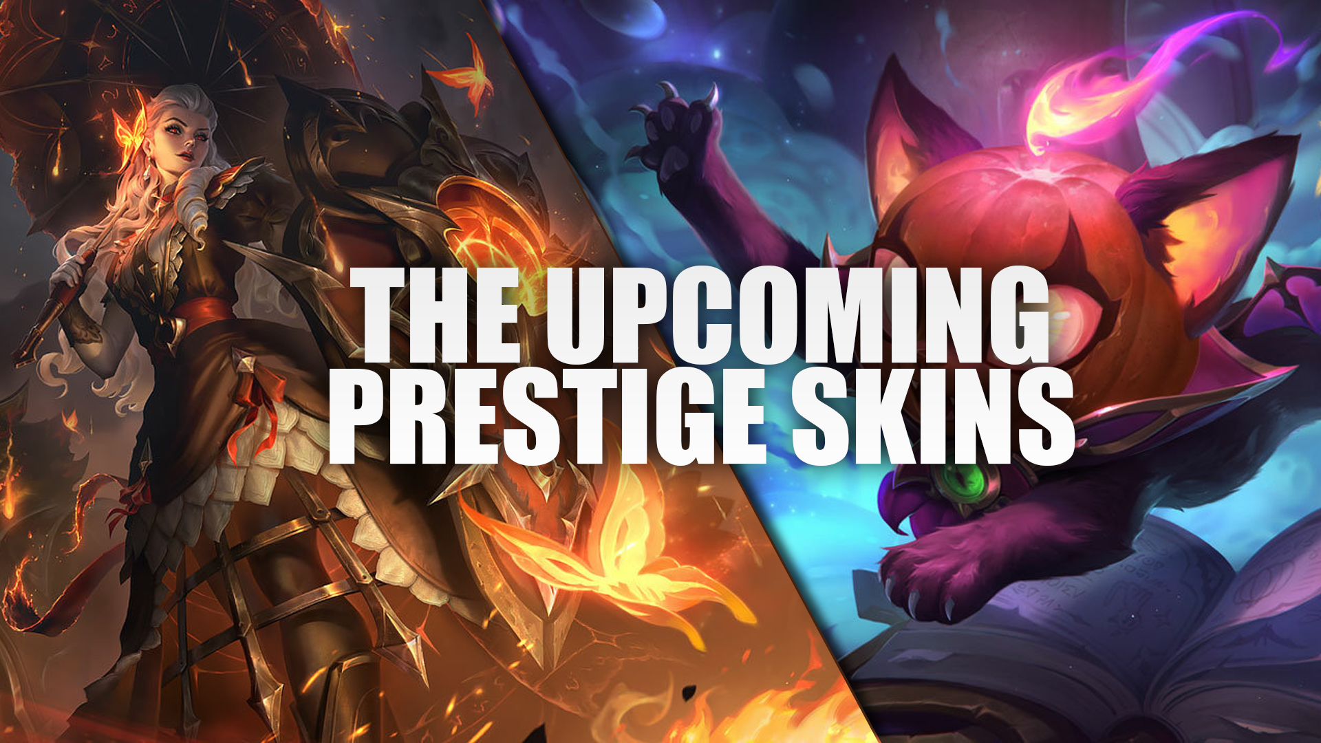 The Upcoming Prestige Skins that you already knew about are Evelynn and Kayle. Evelynn's Prestige Skin is already available in the High Noon 2024 Pass for 2000 Event Tokens. Kayle's Prestige Skin is also coming, and you'll be able to get it with Event Tokens too.