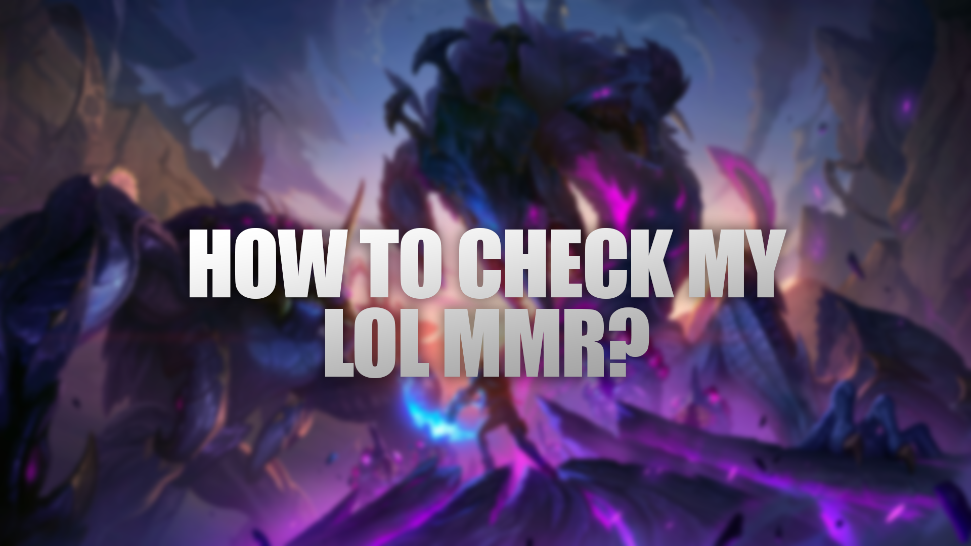 Since Riot keeps MMR hidden, players have to rely on third-party MMR checker tools. Sites like MyLoLMMR and WhatIsMyMMR use special algorithms and collected data to provide educated guesses on players' MMRs.