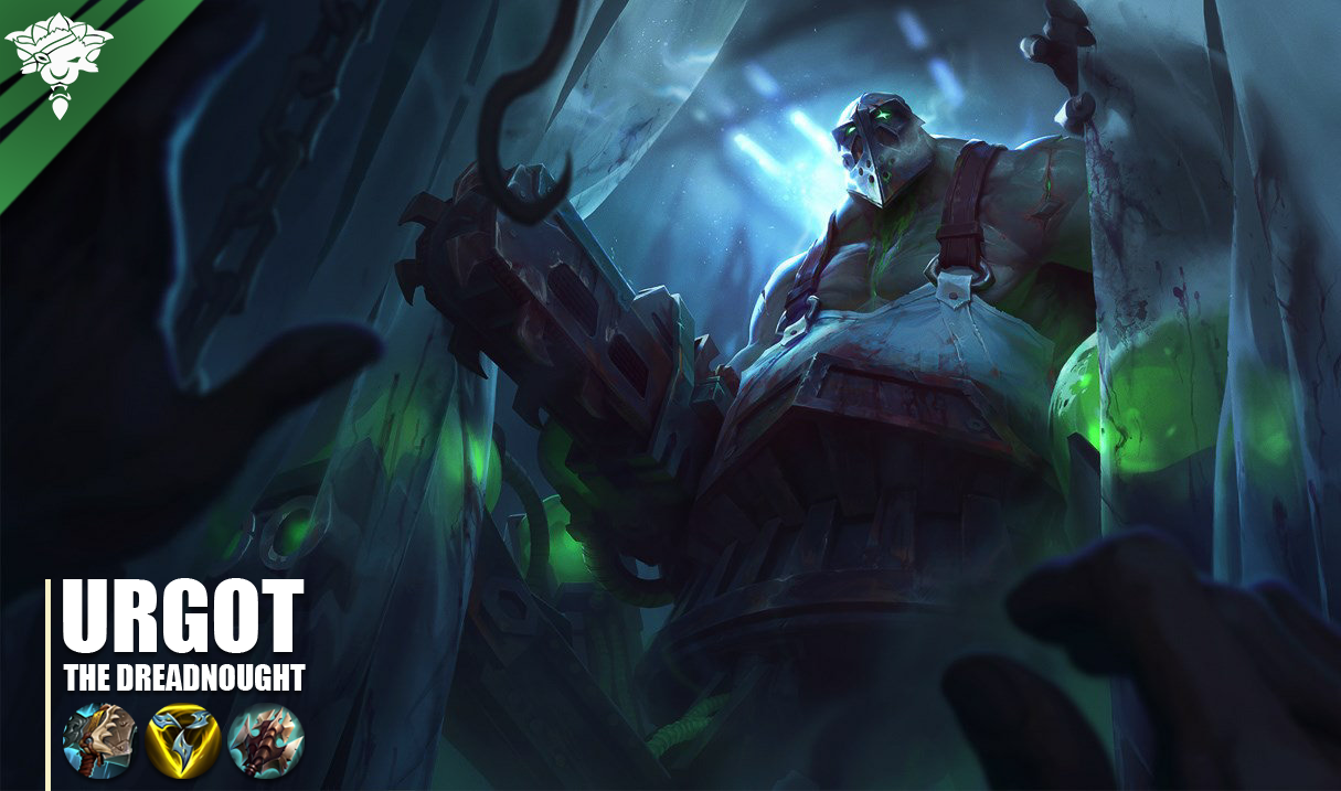 In the current meta favoring durable frontlines, Urgot's mix of percent health damage and unmatched objective threat is invaluable. Itemizing for the split with Hullbreaker, Trinity Force, and Titanic Hydra makes him near unkillable while he chips away at towers. If left unchecked, this relentless crab will bulldoze straight to your Nexus.