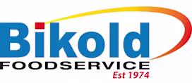 Bikold Foodservice logo in blue and black
