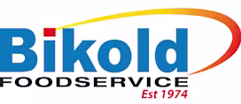 Bikold Foodservice logo in blue and black