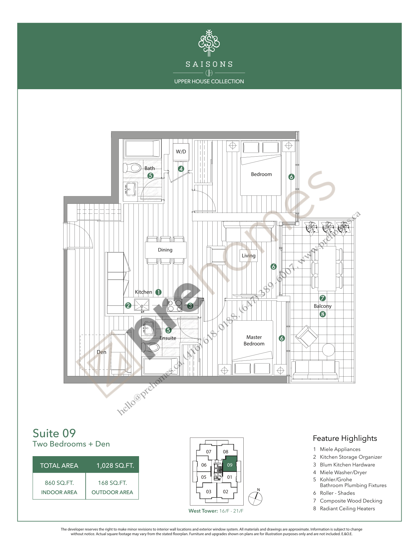 11-Saisons West Tower