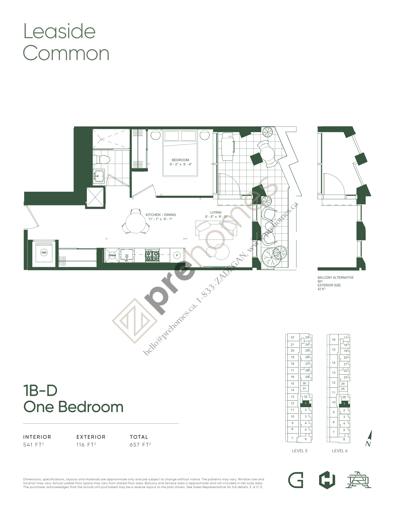 1-Floor Plans - Leaside Common