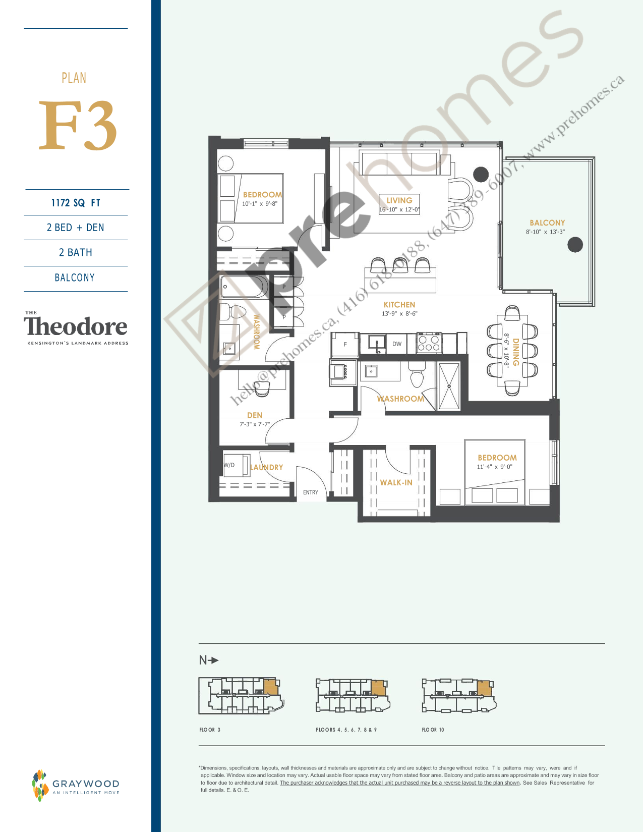 1-The Theodore - Floorplans