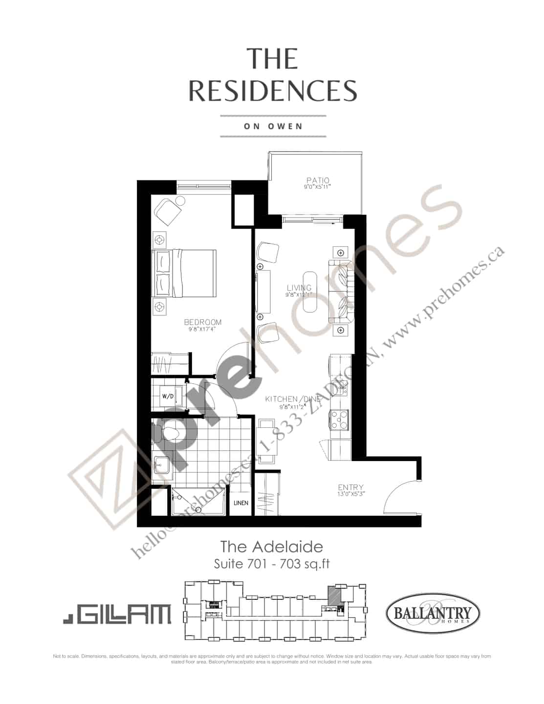 The Adelaide suite 701