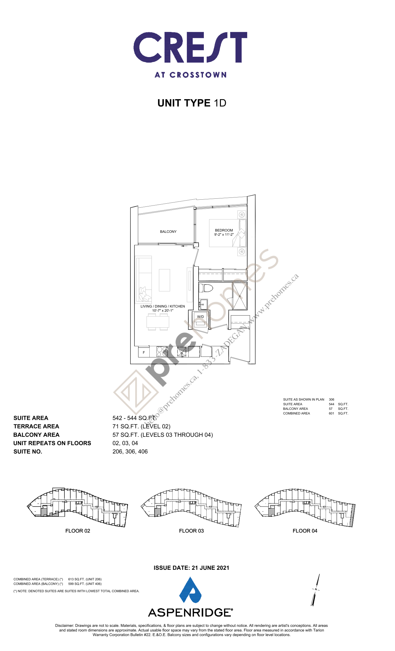 4-Crest - Floor Plans