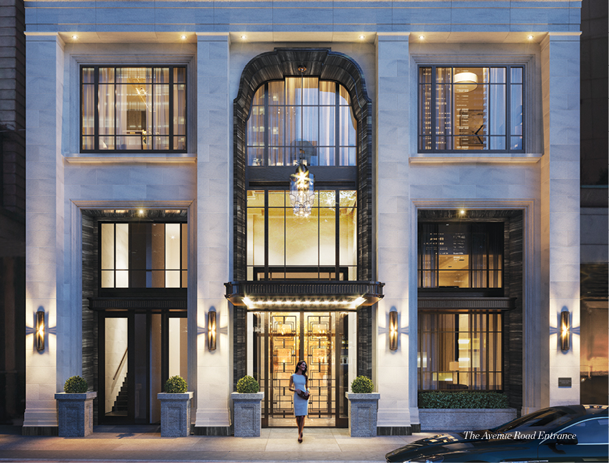 The Avenue Road Entrance