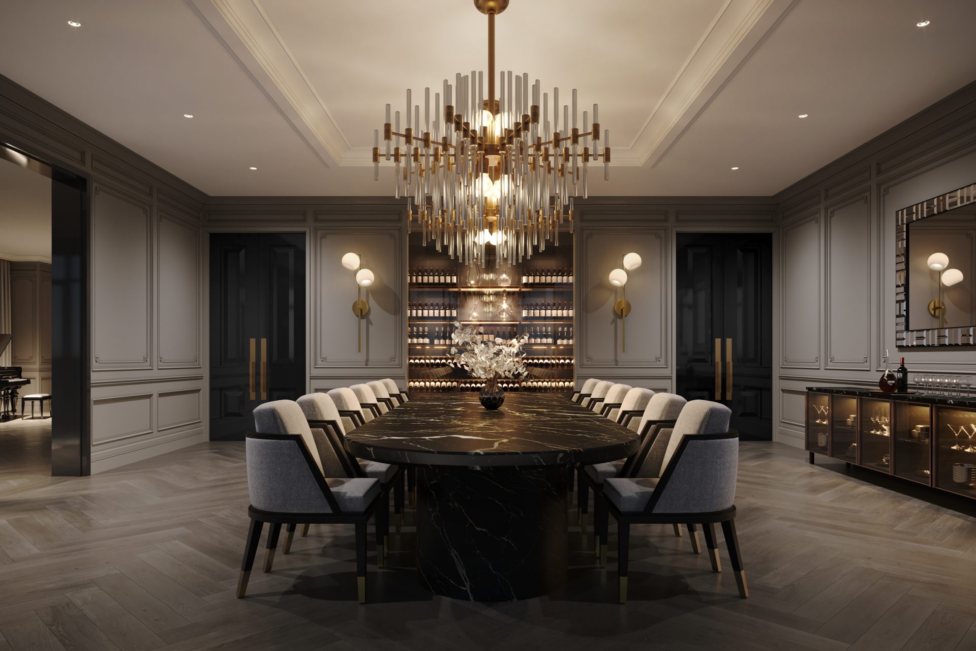 EX3 Legacy Collection Dining Room