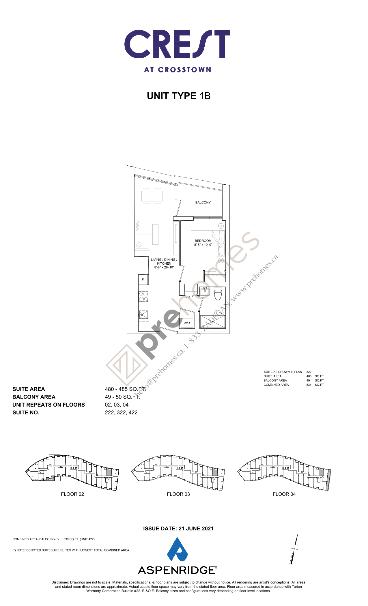 2-Crest - Floor Plans