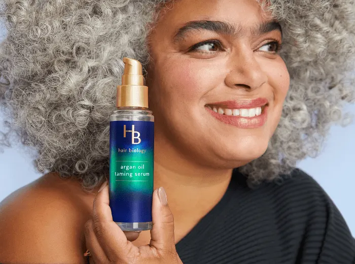 Hair Biology argan oil taming serum