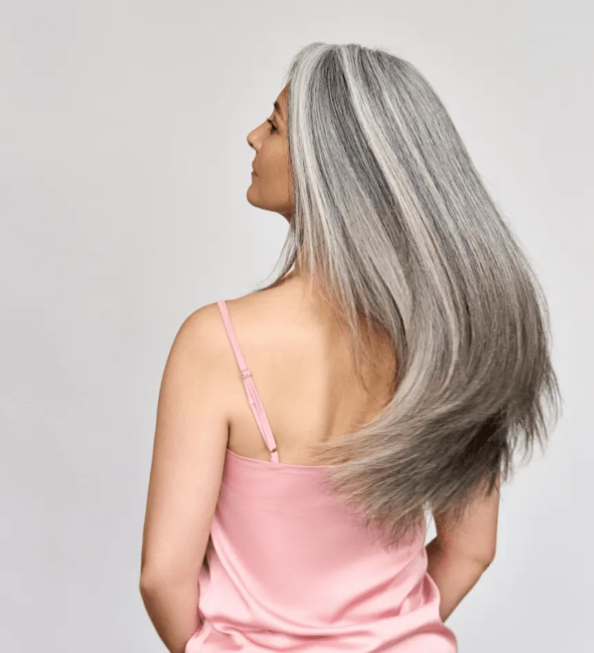 Make Grey and Aging Hair Frizz Free