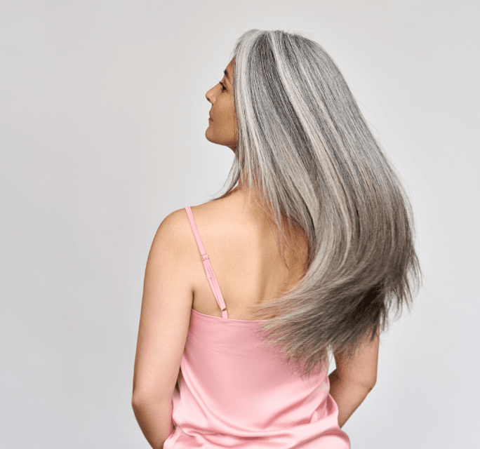 Make Grey and Aging Hair Frizz Free
