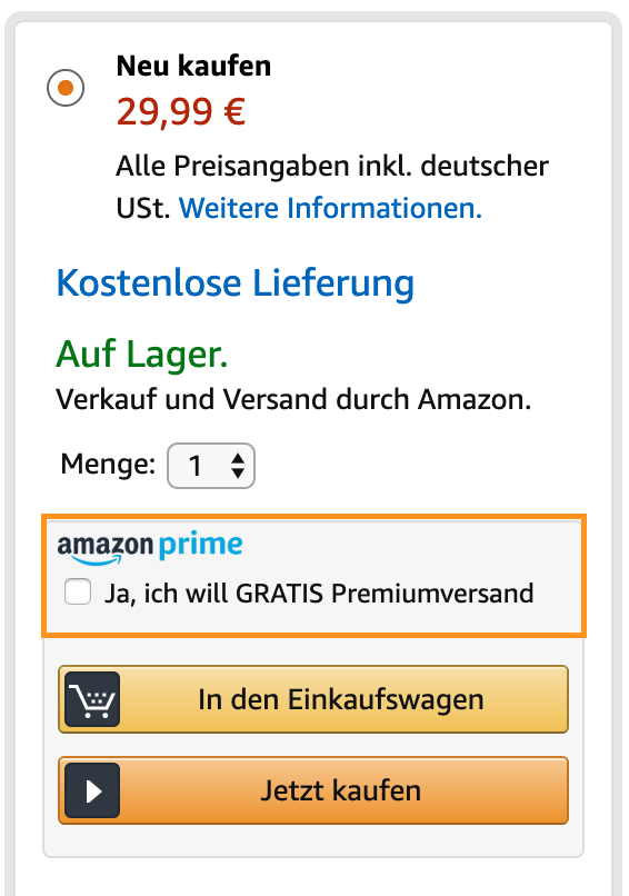 Amazon-Prime-Anzeige