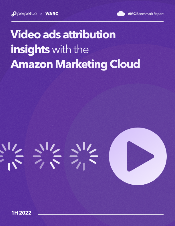  Video ads attribution insights with Amazon Marketing Cloud