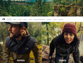Amazon-Brand-Store-Beispiel-Design-The-North-Face
