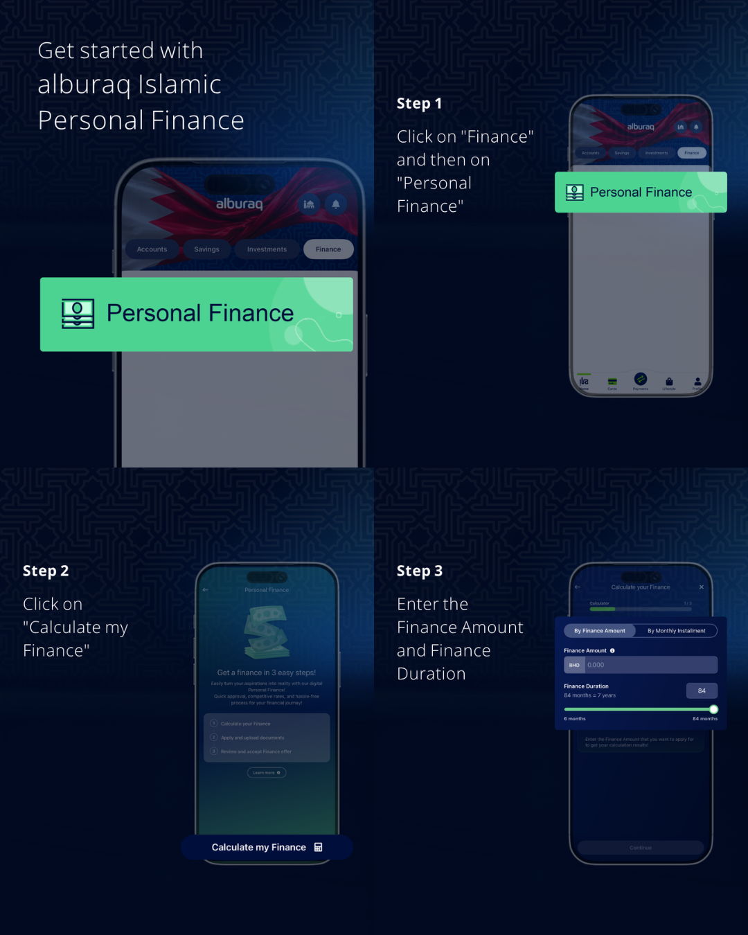 How to apply - alburaq Personal Finance