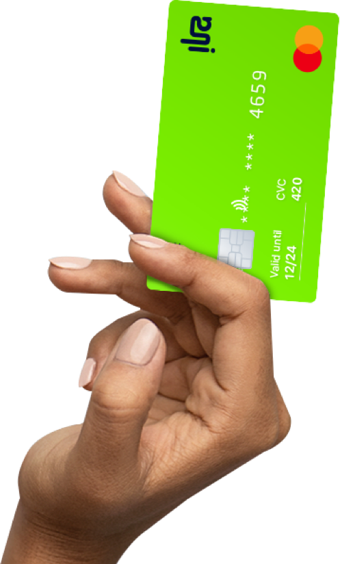Card in hand