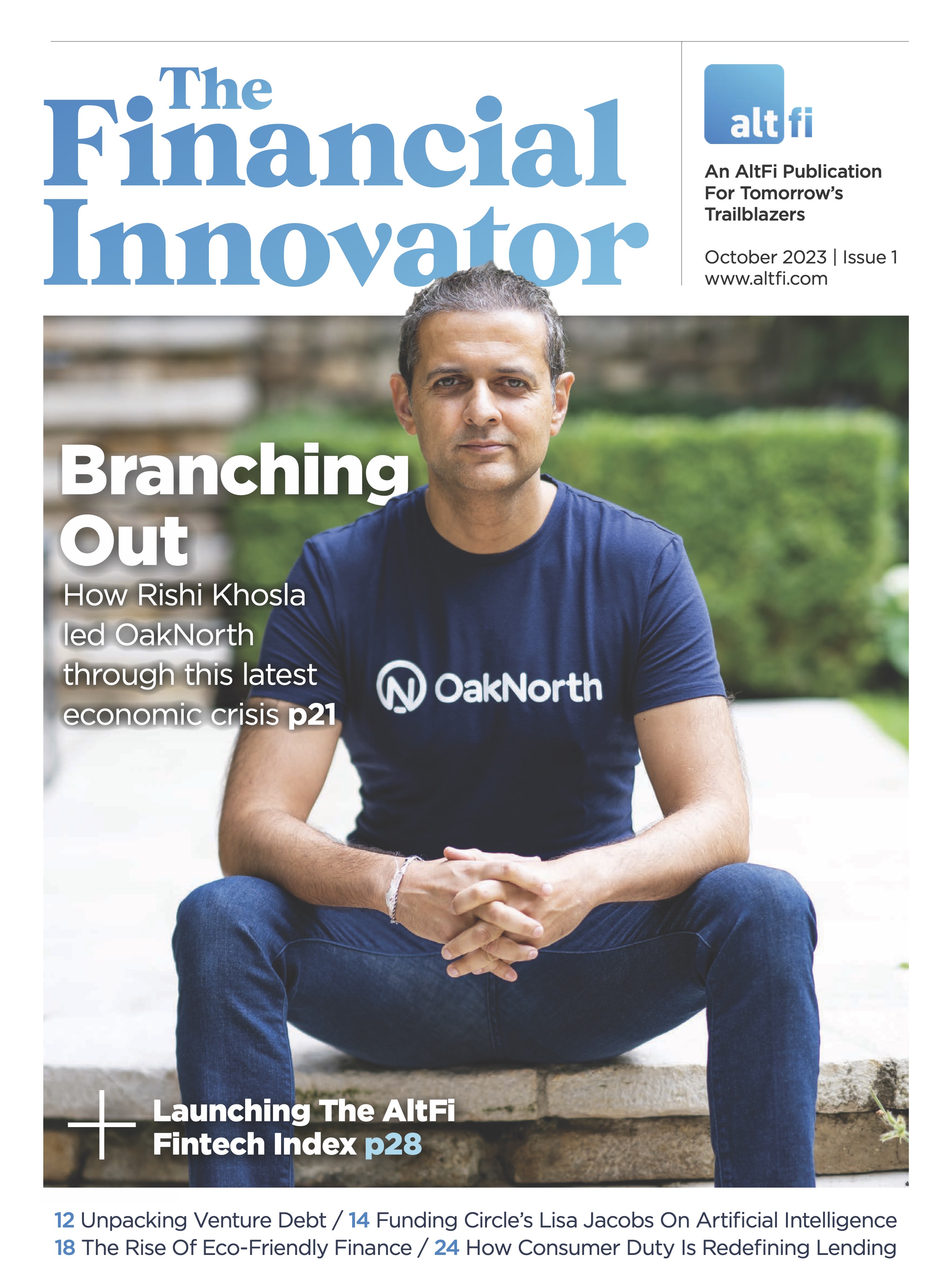 The Financial Innovator October 2023 Front Cover