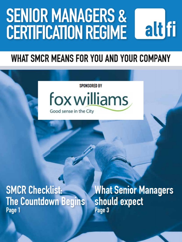 Senior Managers and Certification Regime AltFi