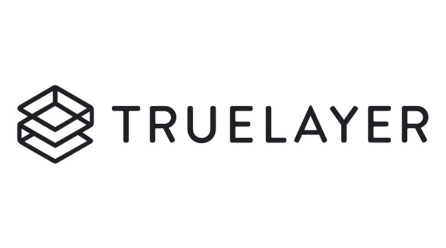 TrueLayer logo white, credits TrueLyayer