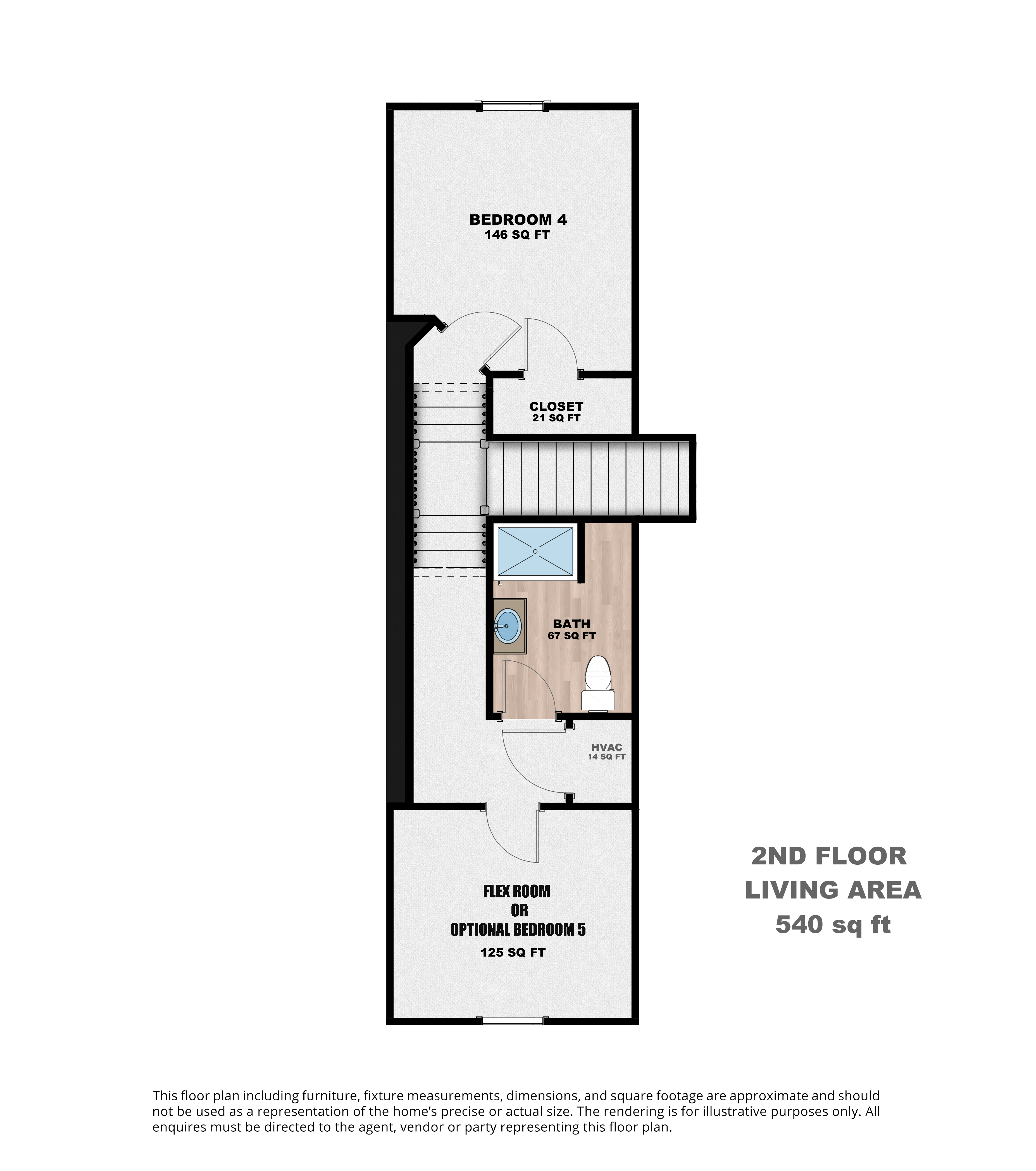 Sparrow Cottage - Floorplan Rendering (2400 sq. ft.) ? Left Garage ? Rendering ? UP.jpg 1658154951466