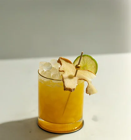 TURMERIC GINGER BOURBON TONIC